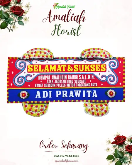 Papan Bunga Ucapan Selamat nias utara