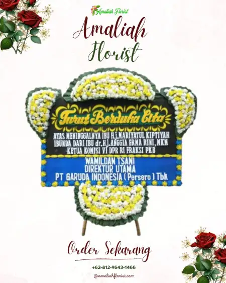 Papan Bunga Duka nias utara